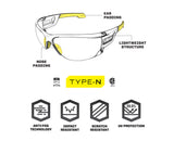 Mechanix Wear® Schutzbrille Vision Type-N (Clear)