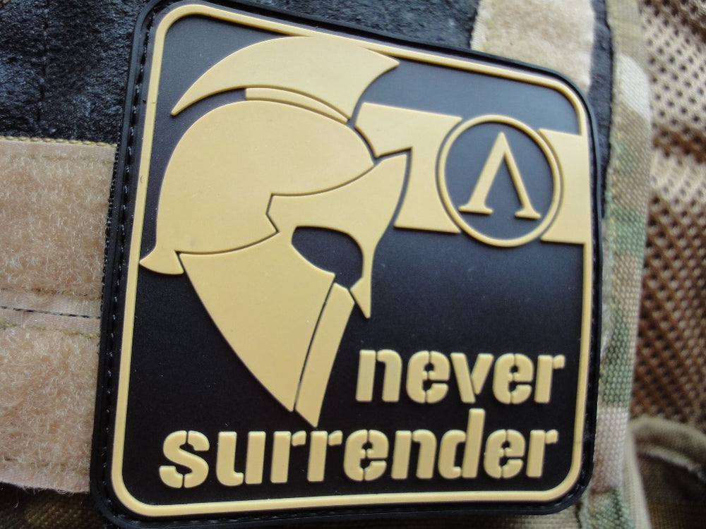 Patch "NEVER SURRENDER"