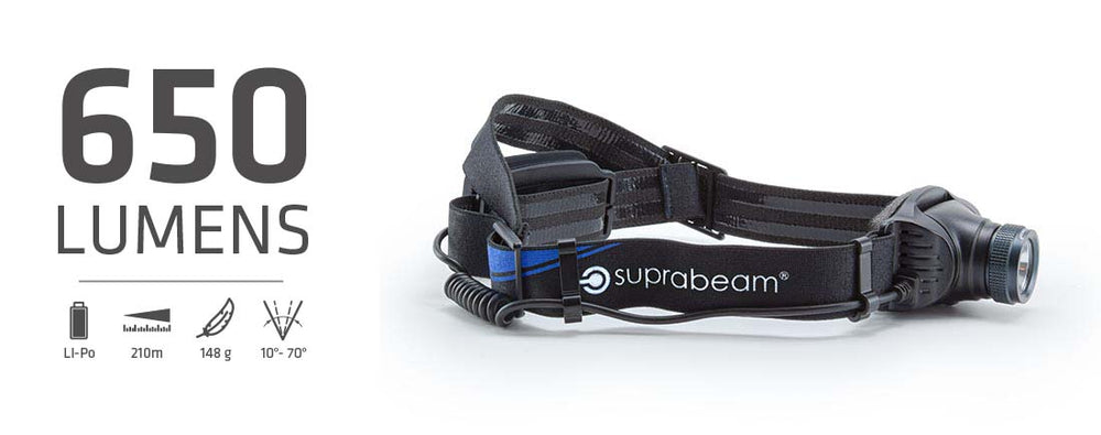 Suprabeam Kopflampe V3 Air rechargeable